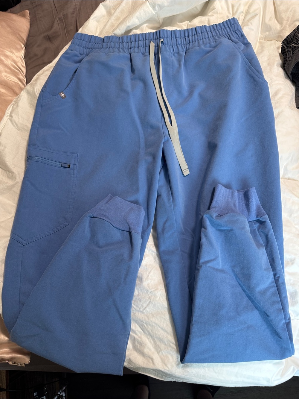 Women’s Fig Blue Elastic-Waist Jogger Scrubs